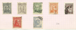 Argentine N°391 à 397, 399 à 404, 408 Côte 3.65 Euros - Used Stamps