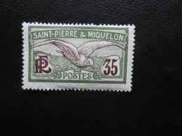 SAINT PIERRE ET MIQUELON : N° 86 Neuf* (charnière) - Unused Stamps