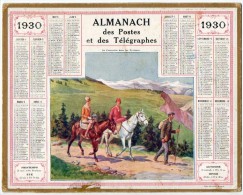 CALENDRIER GF 1930 - En Excusrsion Dans Les Pyrénées - Big : 1921-40