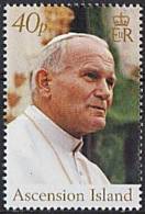 ASCENSION  // Hommage à J.Paul II  // NEUFS - MNH - Ascension (Ile De L')