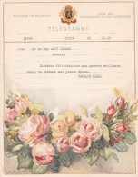 B 8 (F) Télégramme - Telegram - Cachet: Fexhe Le Haut Clocher 1950 - Telegraafzegels [TG]