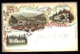 Litho. / Gruss Aus Kapfenberg / Year 189? / Old Postcard Traveled - Kapfenberg