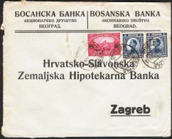 Yugoslavia 1924, Cover Belgrade To Zagreb W./postmark Belgrade - Briefe U. Dokumente