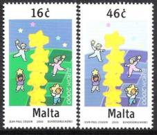 EUROPA 2000 - Malta - 2 Val Neufs // Mnh - 2000