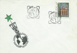 TIMBRES - STAMPS - (MARCOPHILIE) - PORTUGAL - CARIMBO ESPECIAL VI ENCONTRO NACIONAL DE ESPERANTO - Maschinenstempel (EMA)