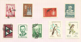 Argentine N°656 à 667 Côte 3.40 Euros - Used Stamps