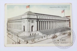 Old Postcard New York  - General Post Office - Unposted - Places & Squares