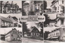 AK - Mönichkirchen Am Wechsel Mit Gasthäuser Und Hotel Und Kaufhaus 1957 - Neunkirchen