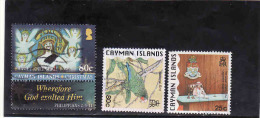 Kaimaninseln-Cayman Island, 2012-Christmas + 1996 Parrot, Bird,...National Identity,...used-gebrauche - Iles Caïmans