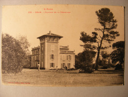 CPA Bram (11) - Château De La Seignoure - Cachet Militaire Au Dos Sète/Cette - Bram