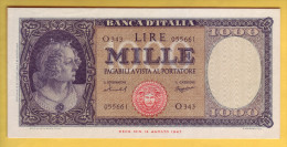 ITALIE - Billet De 1000 Lire. 1948-61. Pick: 88c. Presque NEUF - 1.000 Lire