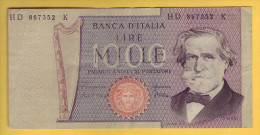 ITALIE - Billet De 1000 Lire. 1969-81. Pick: 101c. SUP+ - 1000 Lire