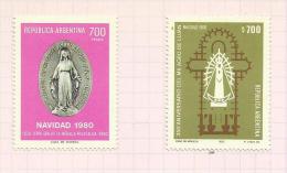Argentine N°1234, 1235, 1244, 1245 Neufs Avec Charnières Côte 3.00 Euros - Unused Stamps