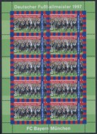 !a! GERMANY 1997 Mi. 1958 MNH SHEET(10) -FC Bayern München - 1991-2000