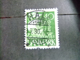 DINAMARCA - DANEMARK - 1927 - 30 - Yvert &amp; Tellier N&ordm; 186 &ordm; FU - Used Stamps