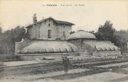 Valence - Parc Jouvet - Les Serres - Enfant Dans Les Plantations - Collection Chic - Carte De 1916 - Valence