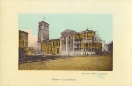 Valence - La Cathédrale En Travaux En 1912 - Edition Pape - Valence