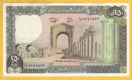 LIBAN - Billet De 250 Livres. 1988. Pick: 67e. NEUF - Libanon