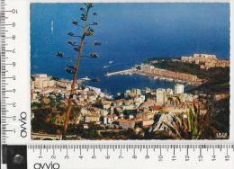 MONACO ) Montecarlo 1969  Panorama  Da LA TURBIE  Viaggiata - Monte-Carlo