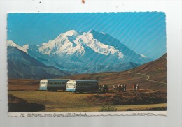 Cp , BUS , AUTOCAR , Mt. McKinley , From Stoney Hill Overlook , Ed : Alaska Joe , Voyagée 1979, M.C.M. 5E - Bus & Autocars