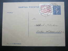 1929 , Karte Nach Deutschland - Storia Postale