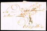 CACERES PREF. - ALCANTARA - PE 3 R - 1838 CARTA CIRC. A TRUJILLO - PORTEO 5 - ...-1850 Prephilately