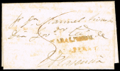 CACERES PREF. - NAVALMORAL PE 3 R - CARTA CIRC. A PLASENCIA - PORTEO 5 - ...-1850 Prephilately