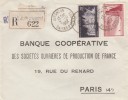 Sur Recommandée De Jurancon Basses Pyrénées   924 Chambord Et 925 Bir Hakeim - 1921-1960: Modern Tijdperk