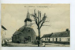 80 THIEPVAL Arbre Mal En Point Place Eglise Du Village Anim  écrite Vers 1914     /D22-2014 - Altri Comuni
