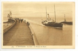 14 - HONFLEUR - La Jetée - Le Bateau Du Havre - éd. CAP N° 3 - Honfleur