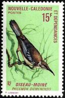 NEW CALEDONIA 15 FRANCS GREEN BIRD  BIRDS OUT OF SET OF ? MINTLH 1968(?) SG411 READ DESCRIPTION !! - Unused Stamps
