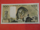 Billet Français 500 Francs Pascal 1984 - 500 F 1968-1993 ''Pascal''