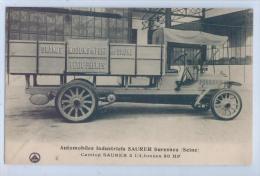 AUTOMOBILES INDUSTRIELS SAURER SURESNES - CAMION SAURER 3 1/2 TONNES 30 HP - Camions & Poids Lourds