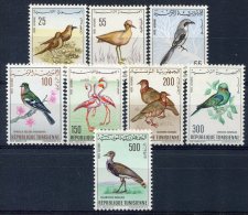 Tunisie                            PA  26/33  **      Oiseaux/birds - Tunisie (1956-...)