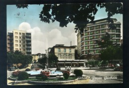 T1989 CARTOLINA ACQUARELLATA ROMA VELLETRI PIAZZA GARIBALDI - Velletri