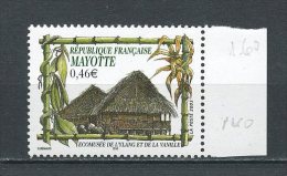 MAYOTTE 2003 N° 140 **  Neuf = MNH Superbe Flore Flora Vanille Flowers - Nuevos