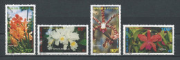 WALLIS FUTUNA 1998 N° 513/516 ** Neufs = MNH Superbes Cote 9 € Fleurs Flowers Orchidées Flore - Nuovi