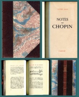 GIDE (André). Notes Sur Chopin. - Musique