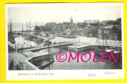 VLISSINGEN MARINEBRUG & WIJNBERGSCHE KADE Windmolen Molen Moulin à Vent  BOOT - BATEAU De PECHE M94 - Vlissingen