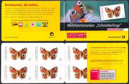 !a! GERMANY 2005 Mi. 2504 MNH BOOKLET (10) -self-adhesive- -Butterfly - 2001-2010