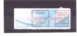 Vignette Type Comète (louverne)  47 25/04 - 1988 Type « Comète »