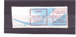 Vignette Type Comète (parame)  45 25/04 - 1988 « Comète »