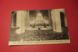 Cp  Paris Montmartre Une Ceremonie  A La Basilique Du Sacre Coeur - Arrondissement: 15