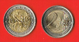 26 Italia 2005 Costituzione Europea 2 EURO Nuovi Circolati - Italie