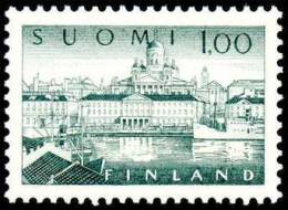 FINLAND/Finnland, M-63 Definitive Landscapes Mk 1,00 Helsinki Harbour TeP** - Unused Stamps