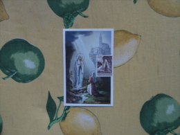 9.7.1958 Valore L.15 Serie Bernadeette Su  Cartolina MAXIMUM  Idem - Covers & Documents