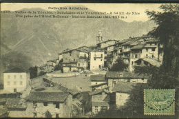 Vallée De La Vésubie - Belvédère Et Le Tourmalet - Vue Prise De L'Hôtel Bellevue - Belvédère