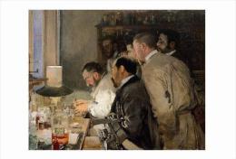 Joaquin Sorolla Postcard -  Una Investigacion, 1897 (37) - Peintures & Tableaux
