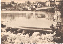 Delcampe - CP  22  QUINTIN    Le    Déversoir   De   L'étang    Village  De  2950  Habitants - Quintin