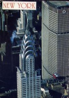 New York - Chrysler And Met Life Buildings In Midtown - 1582 - Formato Grande Viaggiata Mancante Di Affrancatura - Manhattan